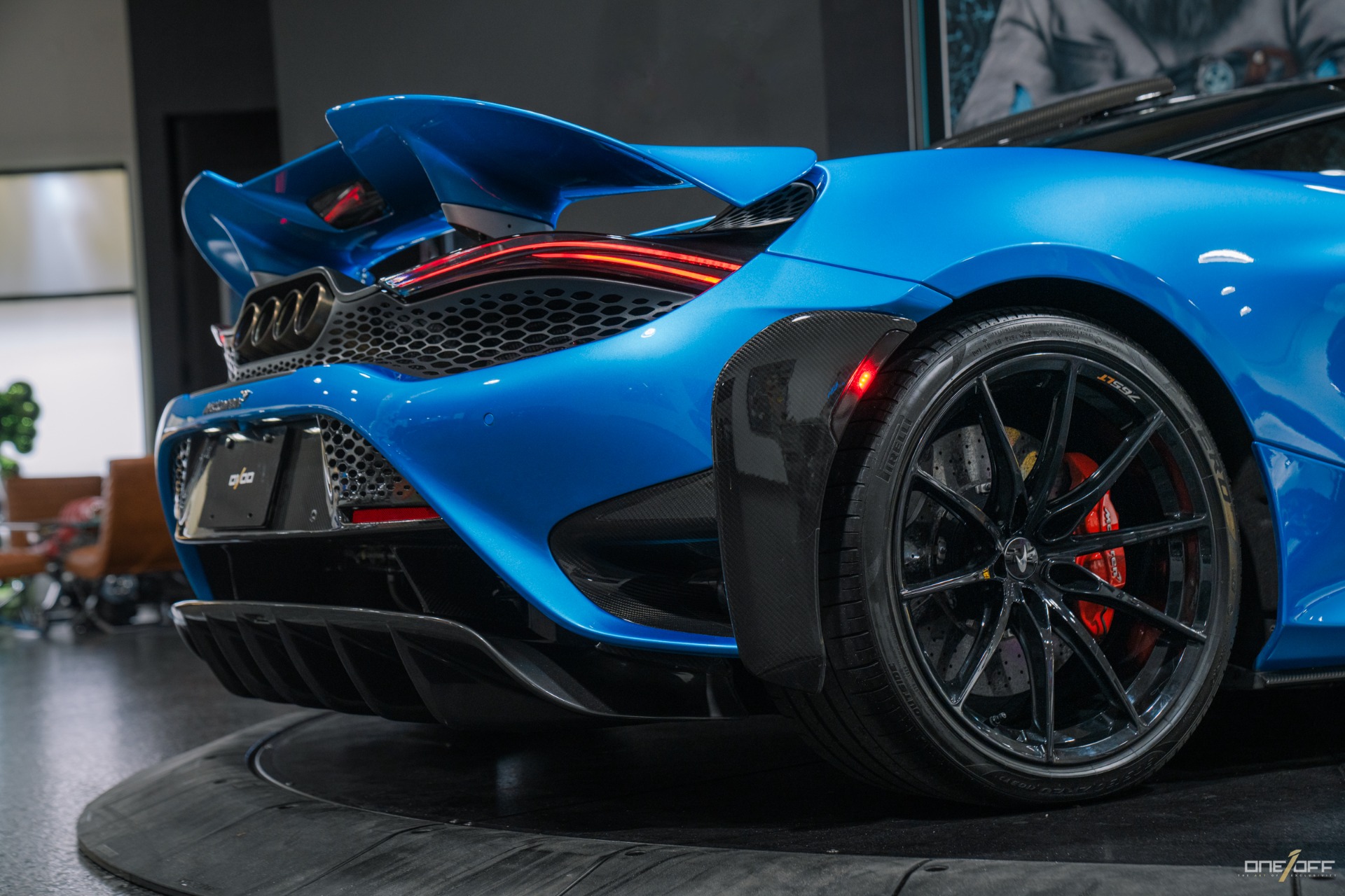 Used 2021 McLaren 765LT in Ludus Blue, MSO Options + Brooke Racing